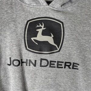 John Deere Gray Hoodie